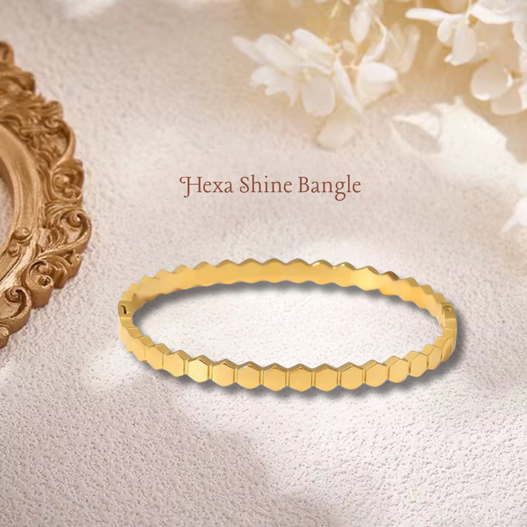 Hexa Shine Bangle