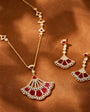 Flare Series - Sunset Glow - Chain with Pendant & Earrings