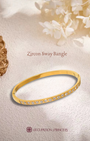 Zircon Sway Bangle
