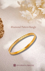 Diamond Pattern Bangle