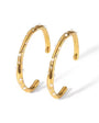 Pearl Studded Open Bangle