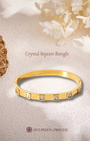 Crystal Square Bangle