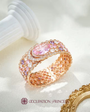 Blush Aurora Bangle