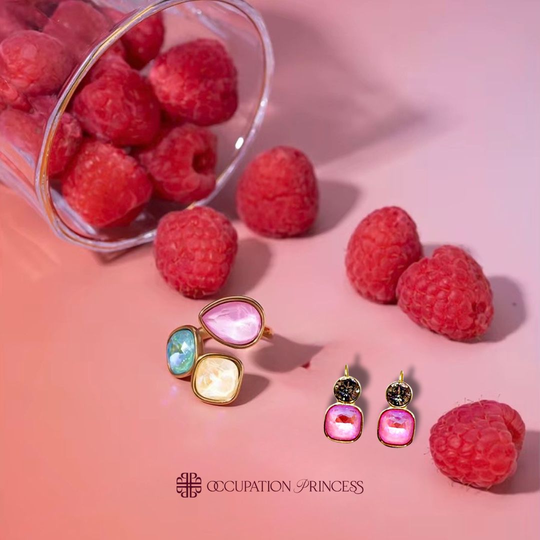 Candy Sparkle - Ring & Earrings Duo