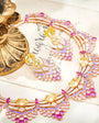 Orchid Radiance - Set of Necklace & Earrings