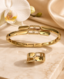 Amara Gold - Bangle & Ring