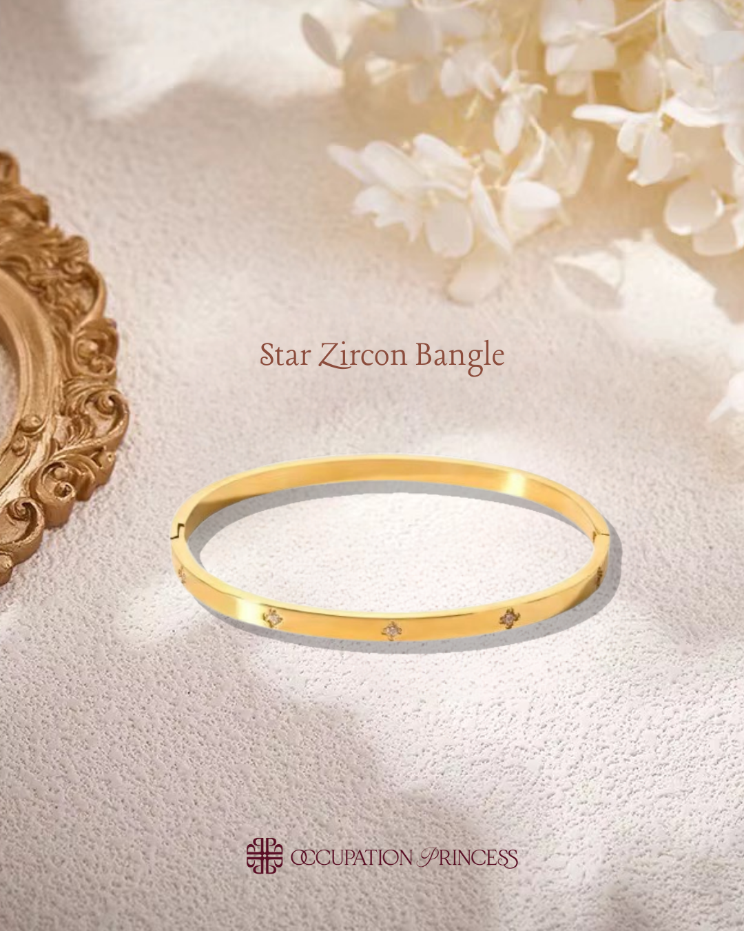 Star Zircon Bangle