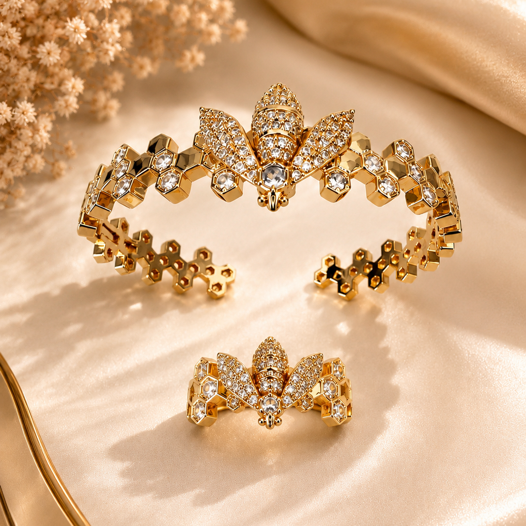 Nectar Queen - Bangle & Ring