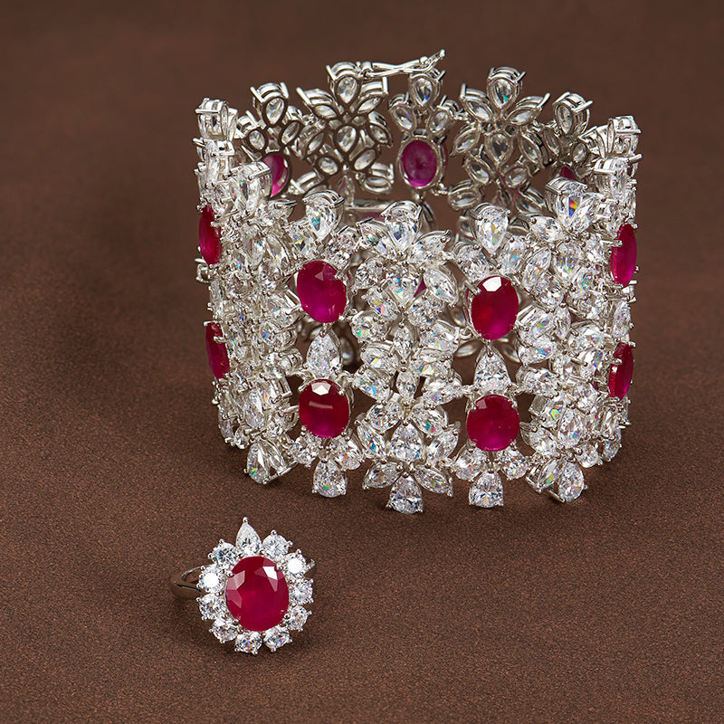 Sanguina - Bracelet & Ring
