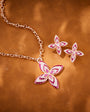Petalia Blush - Chain with Pendant & Earrings