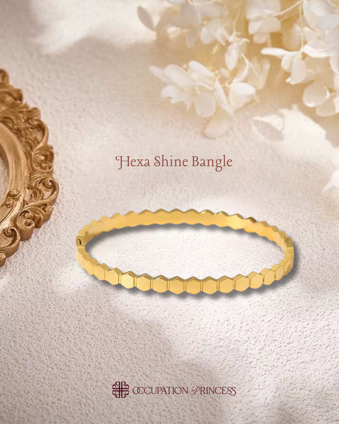 Hexa Shine Bangle
