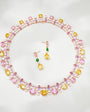 Pastel Parade - Set of Necklace & Earrings