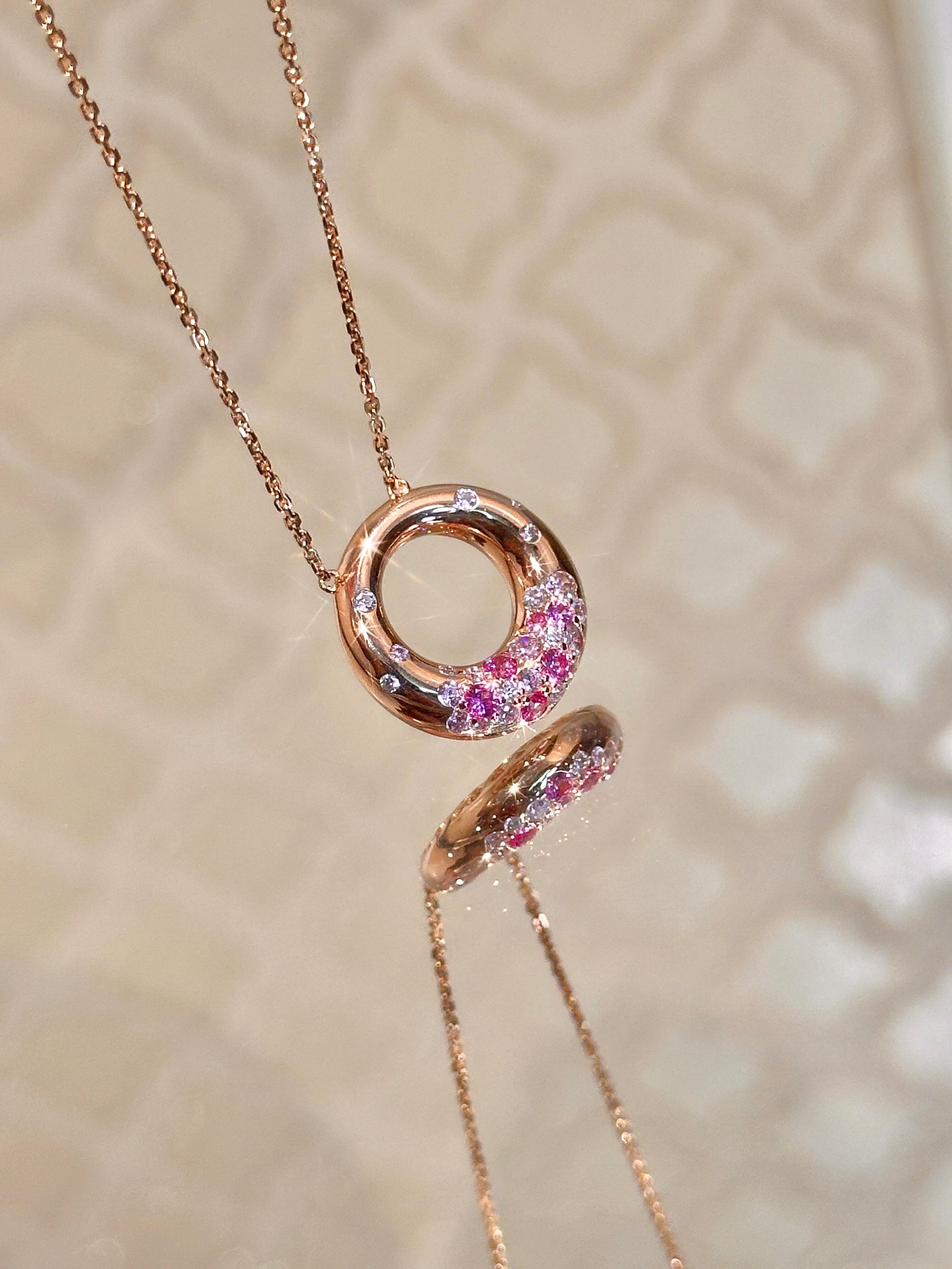 Aurielle - Rose Gold Necklace