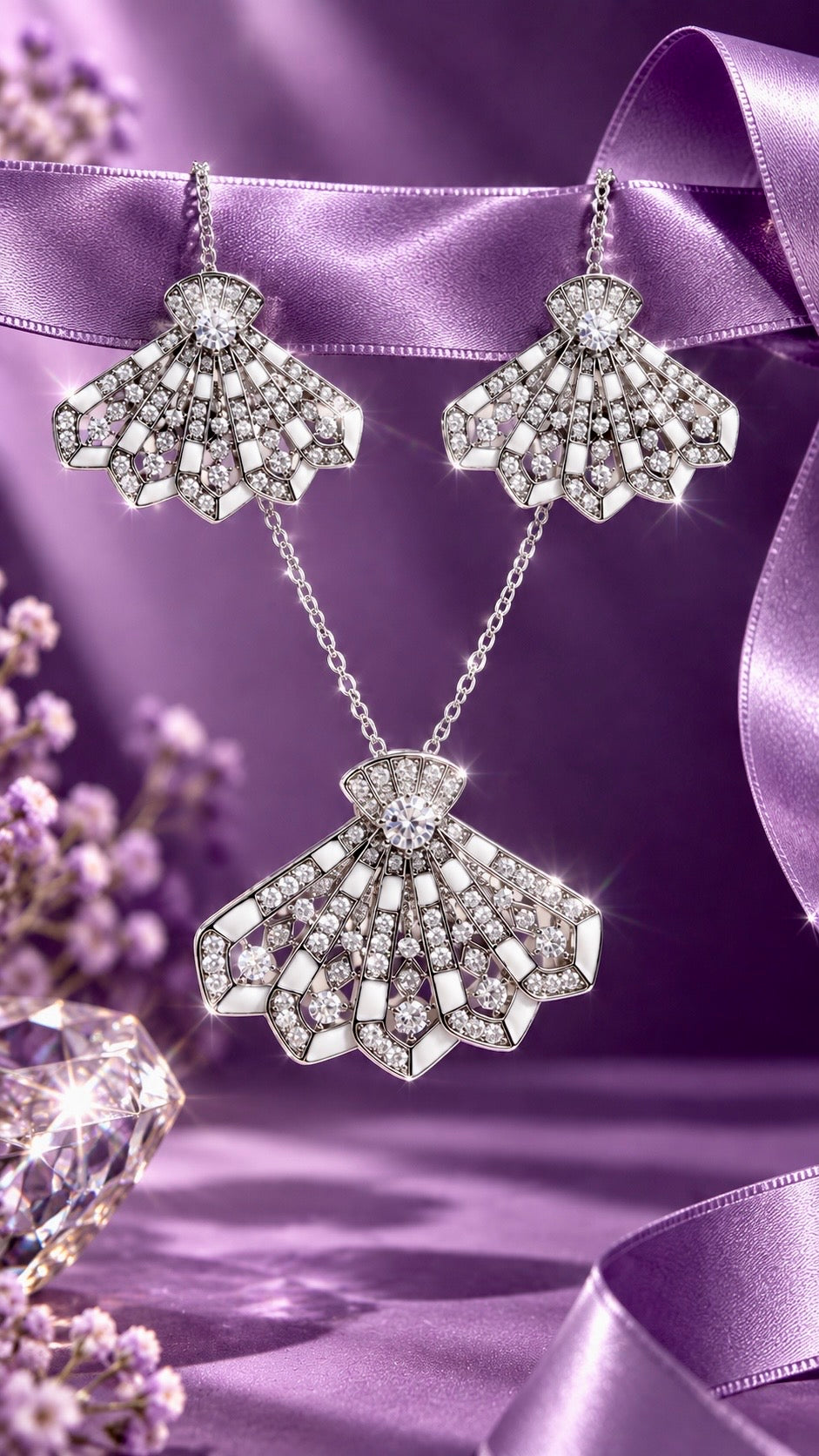 SILVER LILY SET