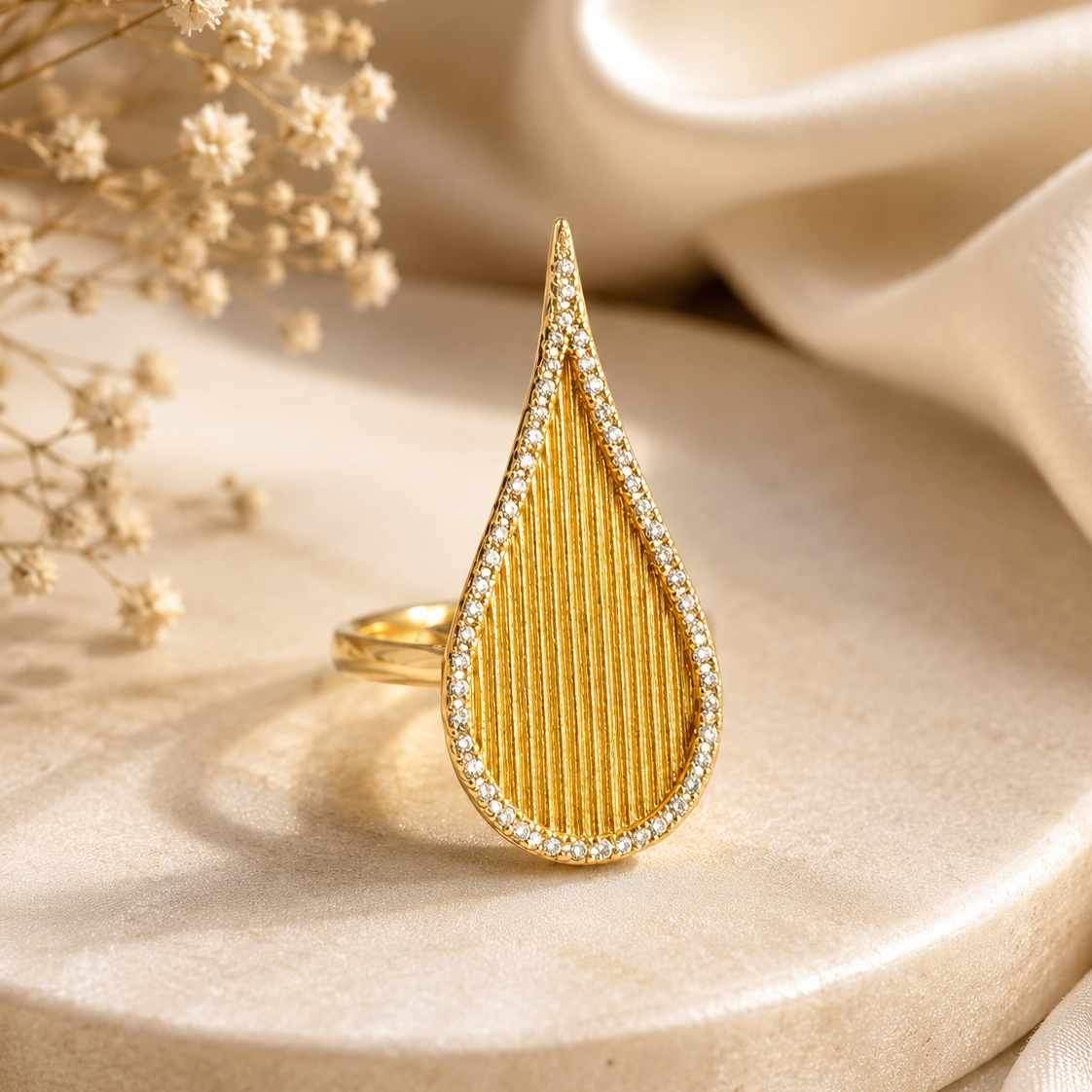Royal Raindrop Ring