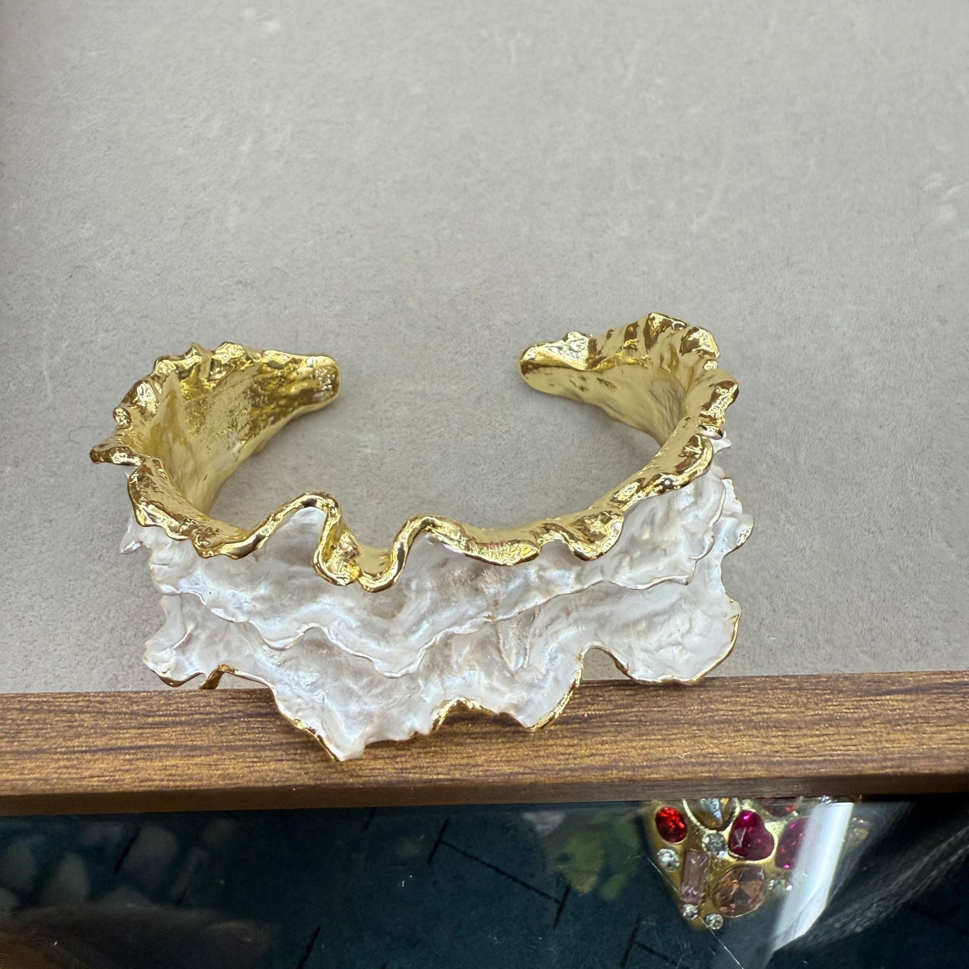 Ivory Wave Cuff