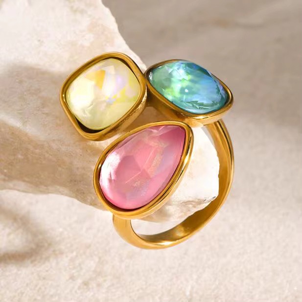 Candy Sparkle - Ring & Earrings Duo