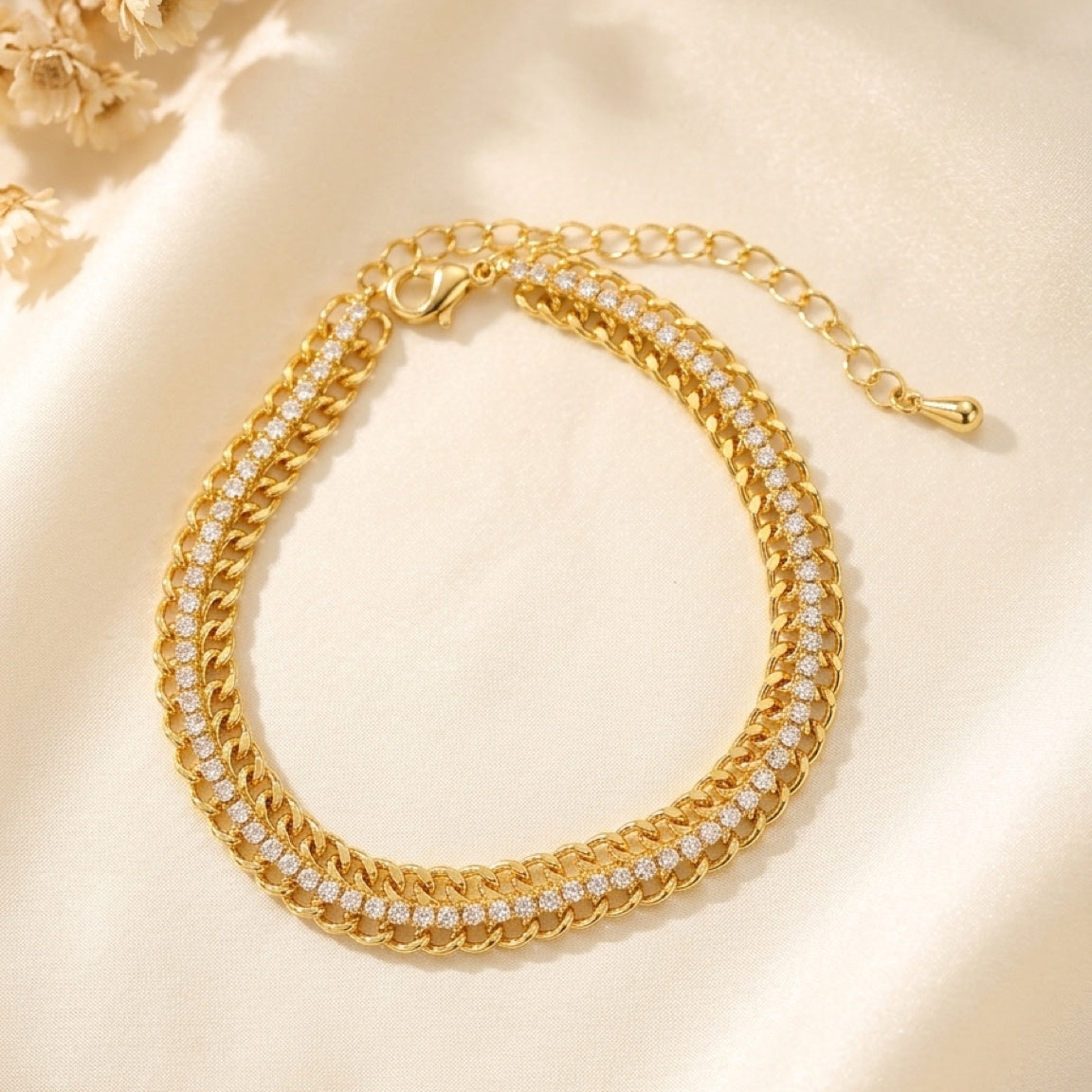 Amaretto Gold Bracelet