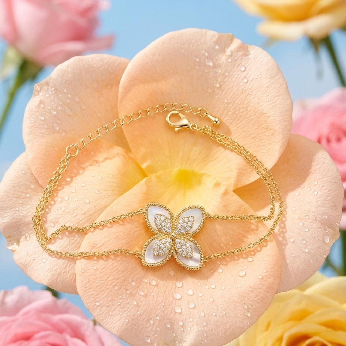 Bianca Clover Bracelet