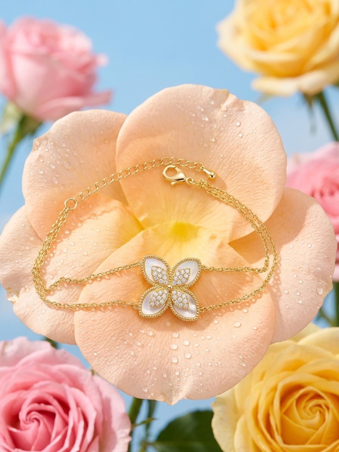 Bianca Clover Bracelet