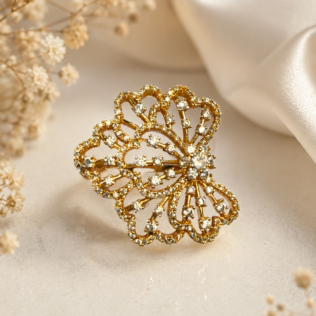Golden Goddess Ring