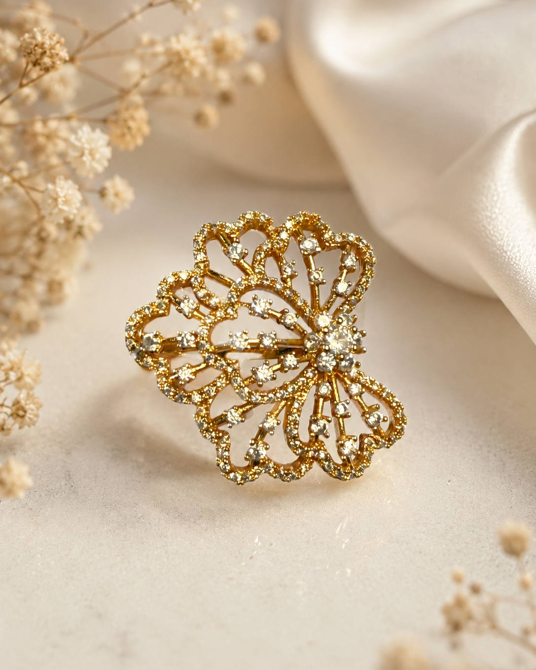 Golden Goddess Ring