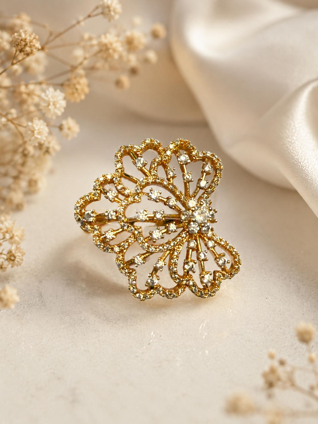 Golden Goddess Ring