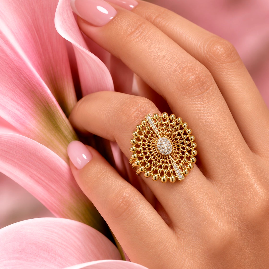She Arrived Ring