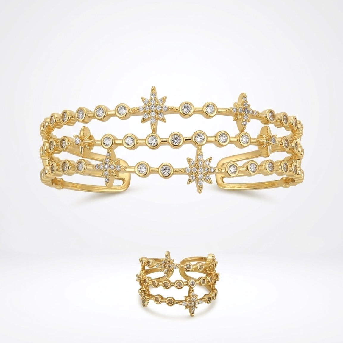 Étoilia  - Bangle & Ring