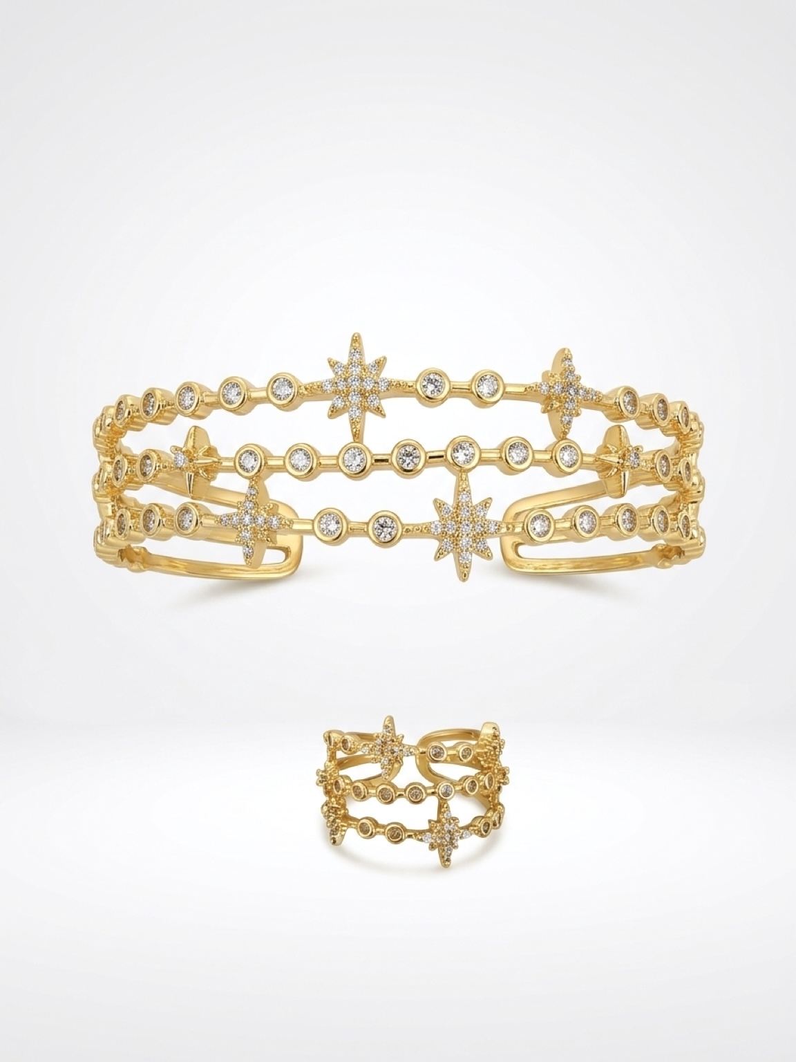 Étoilia  - Bangle & Ring