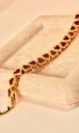 Pretty Privilege Bracelet - Royal Red