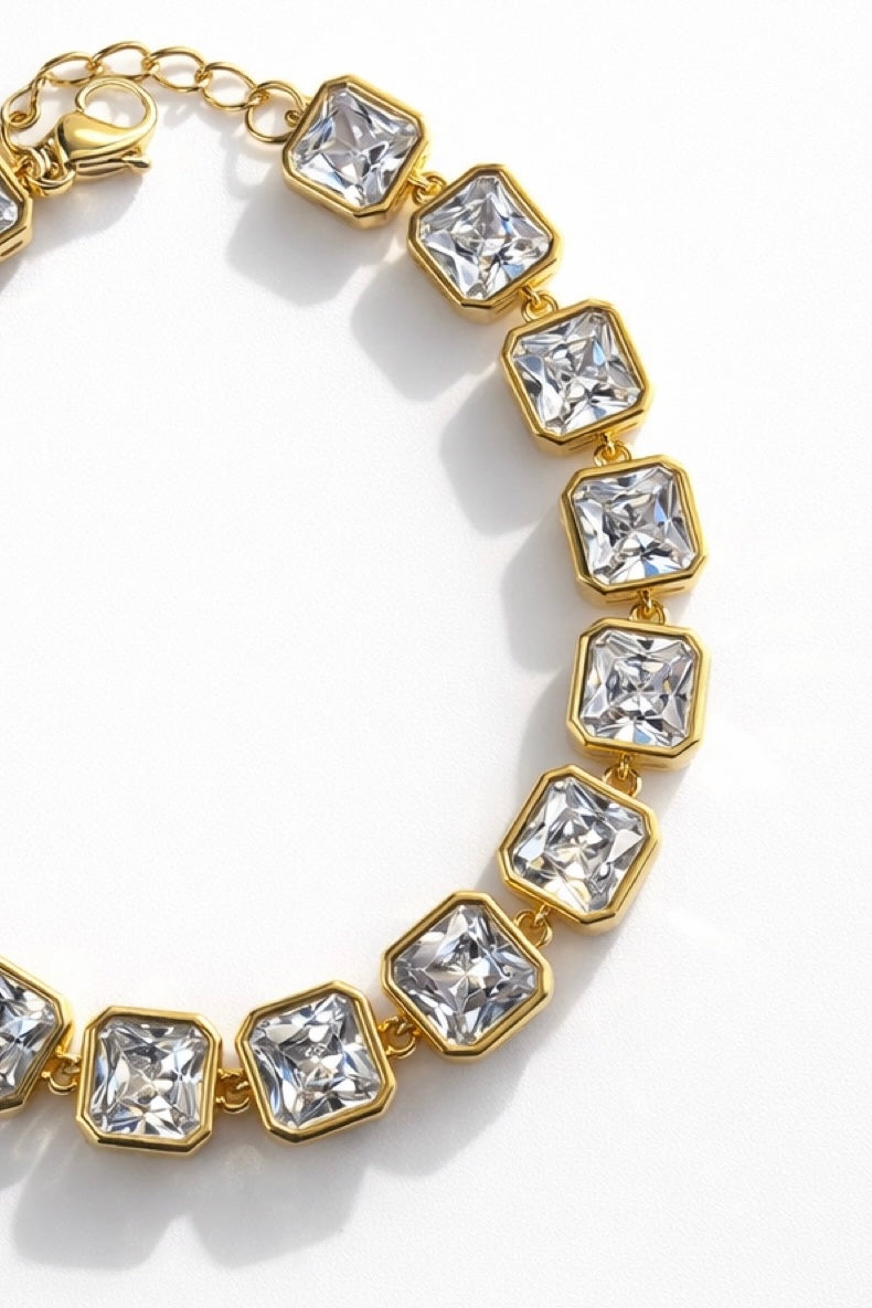 Princess Cut Bracelet