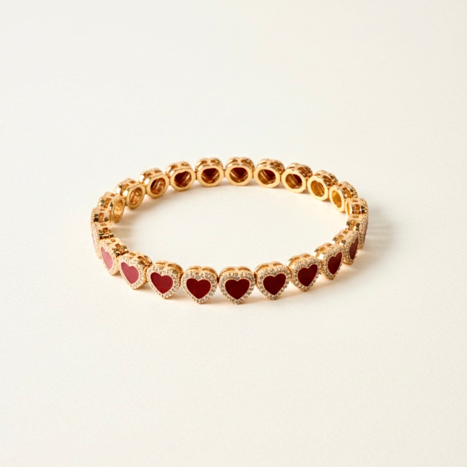 Pretty Privilege Bracelet - Royal Red
