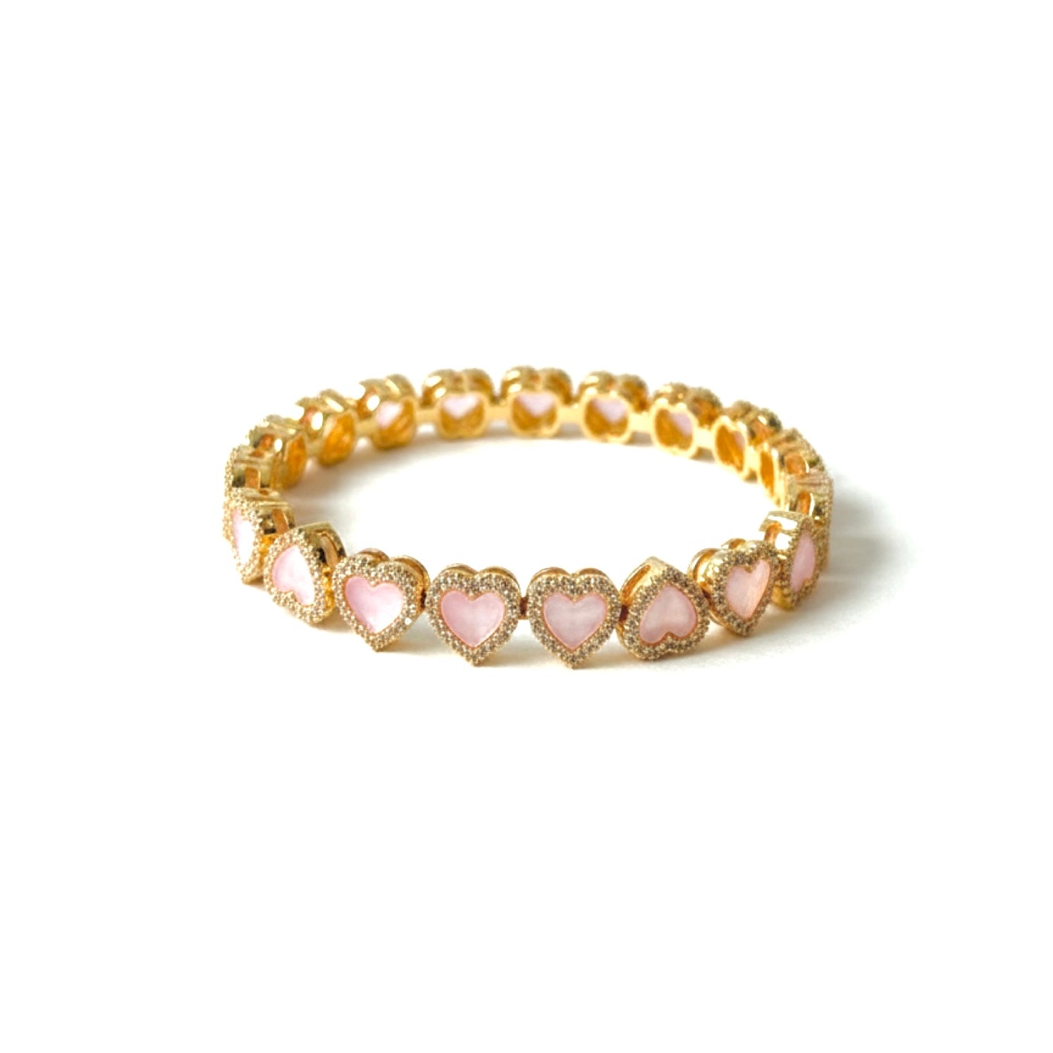 Pretty Privilege Bracelet - Blush Pink