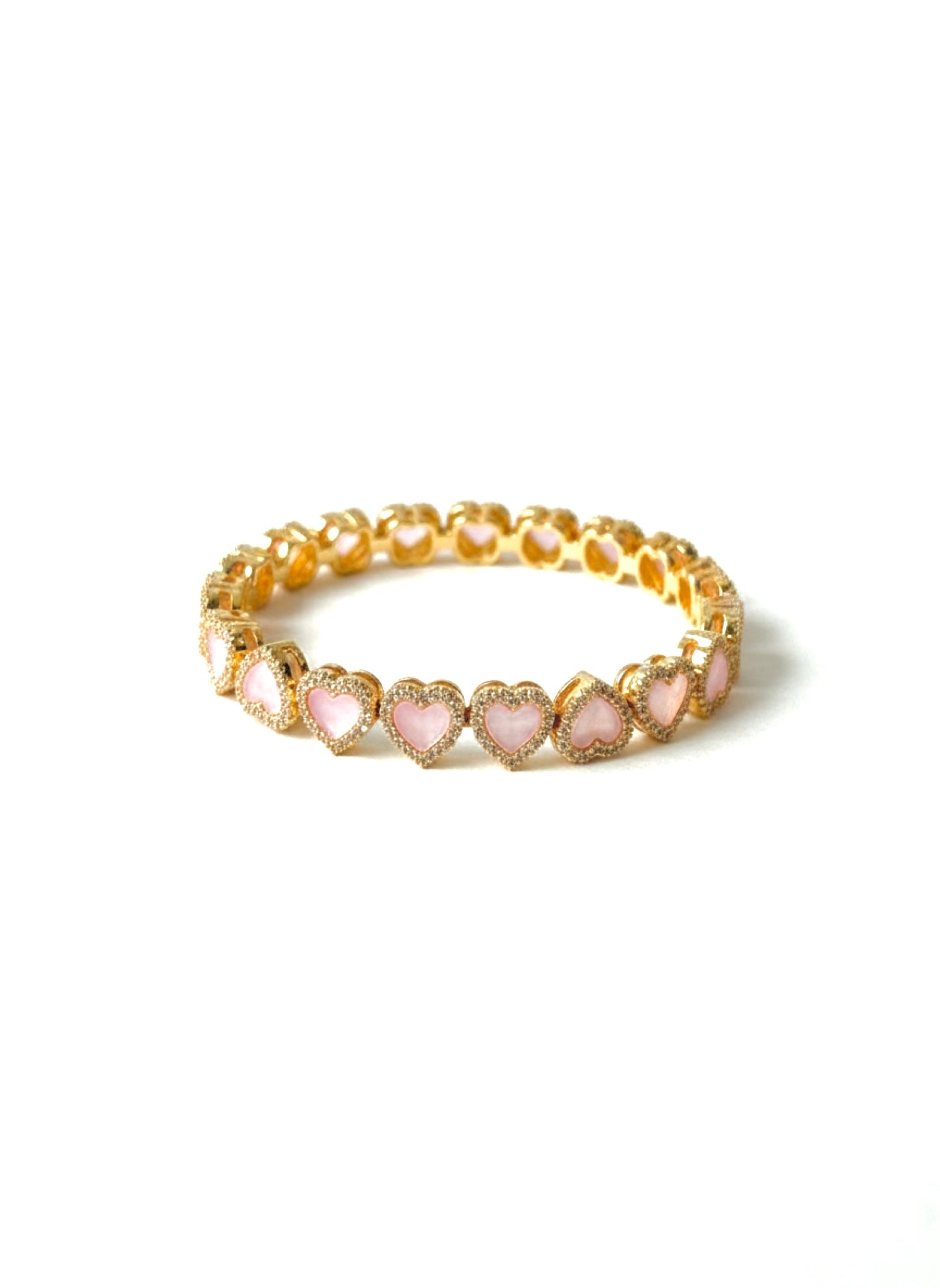 Pretty Privilege Bracelet - Blush Pink