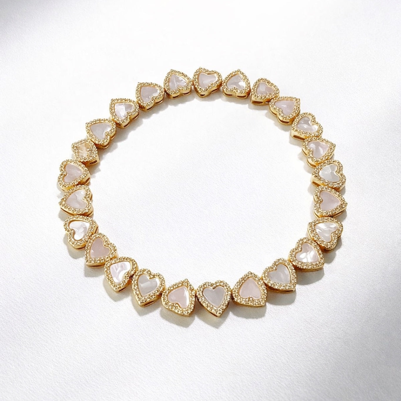 Pretty Privilege Bracelet - Creamy White
