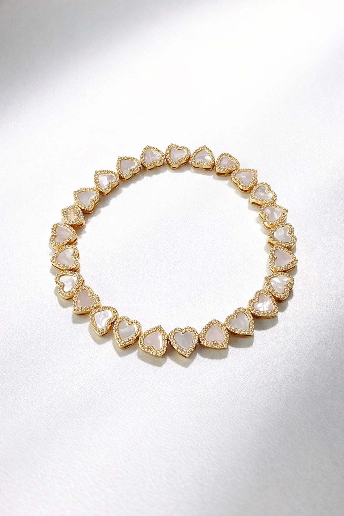Pretty Privilege Bracelet - Creamy White