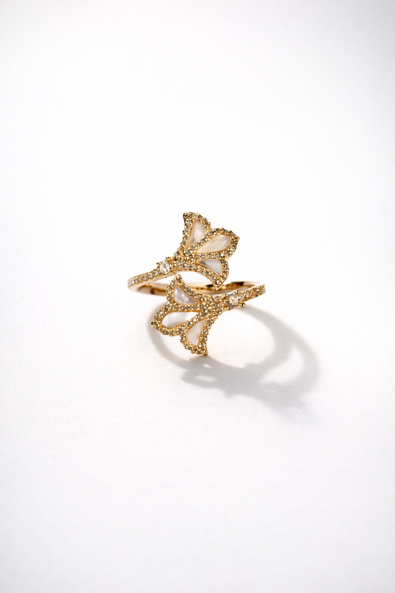 Wings of Gold - Bangle & Ring