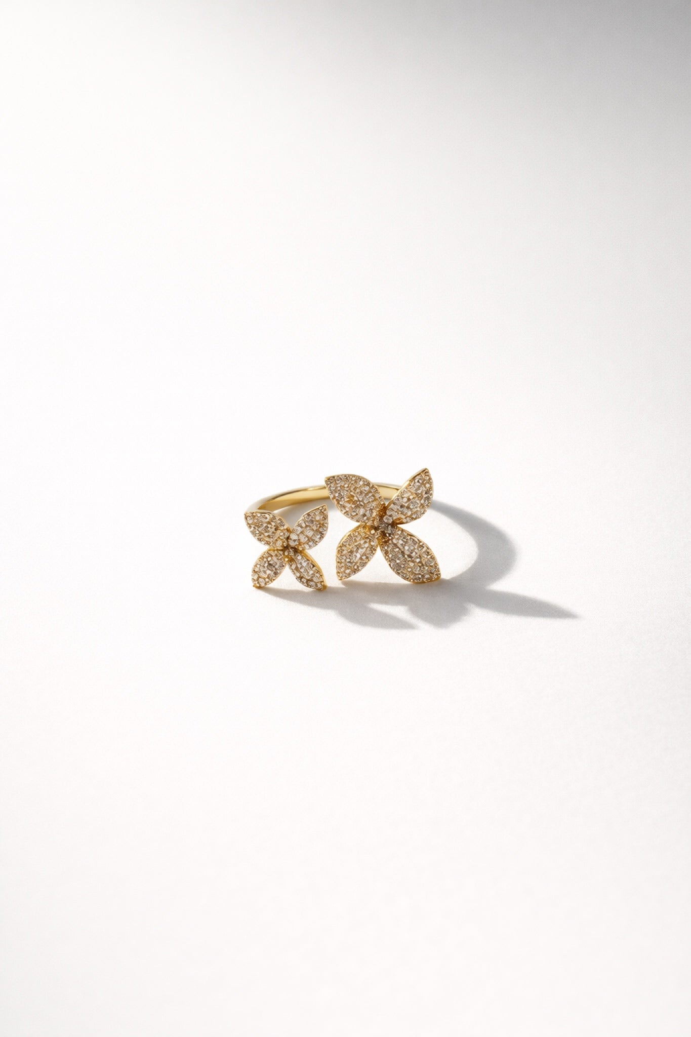 Feyra Double Bloom - Bangle & Ring