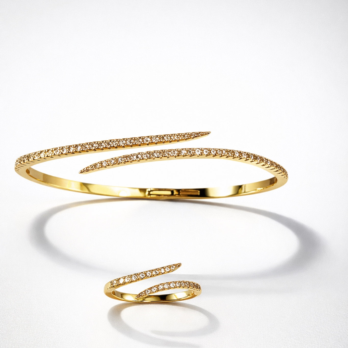 Glow Line - Bangle & Ring
