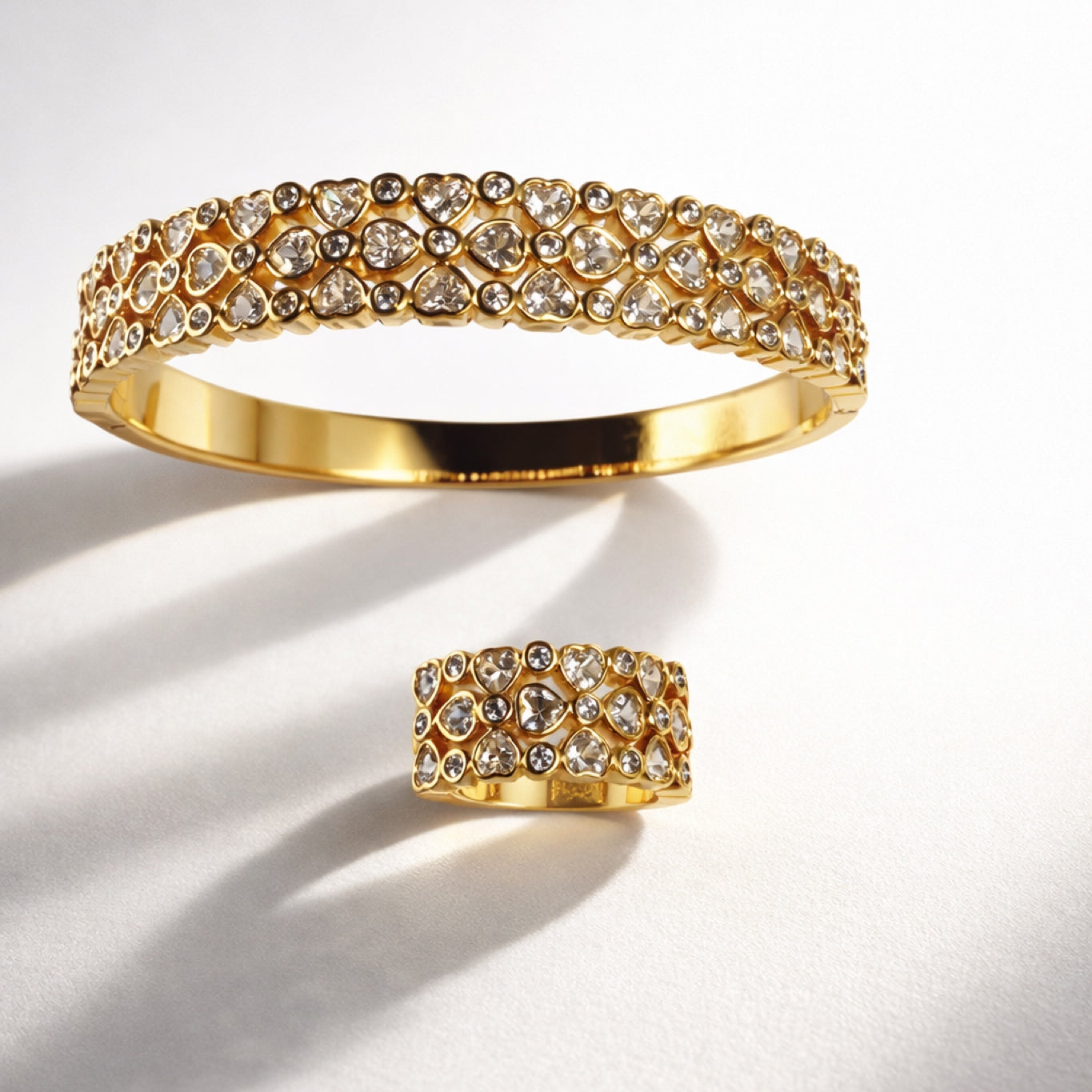Golden Gala - Bangle & Ring