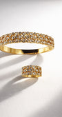 Golden Gala - Bangle & Ring