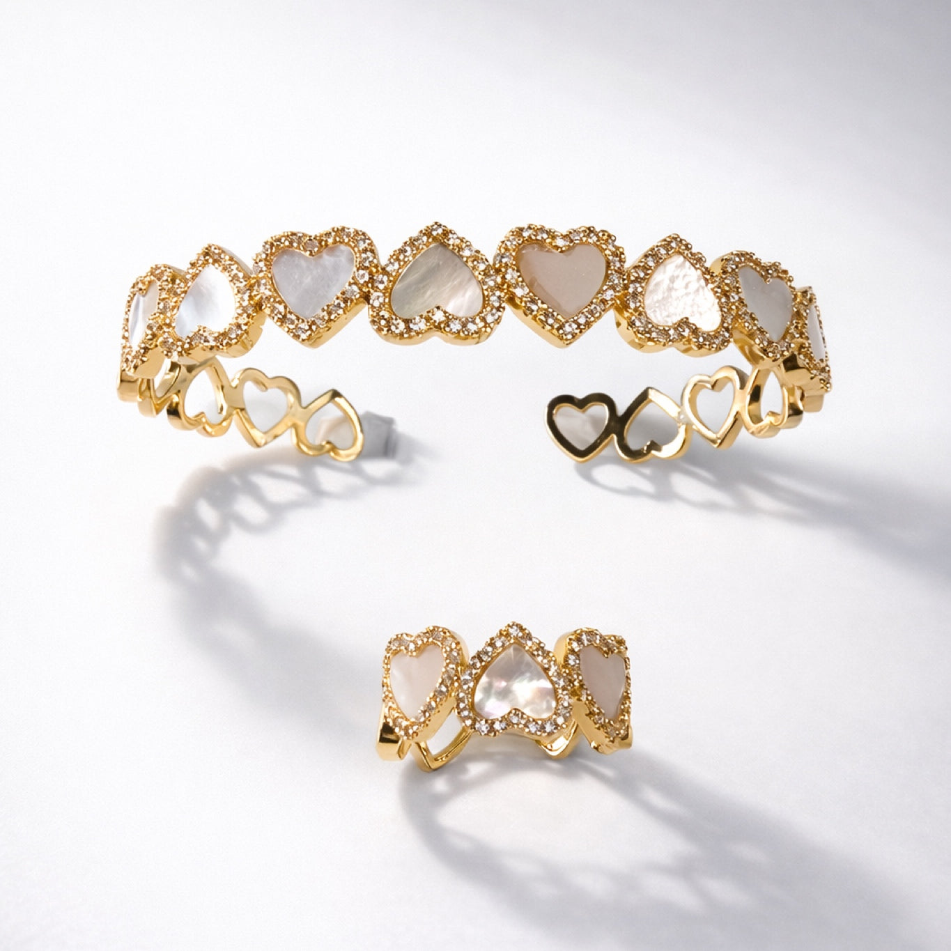 Pretty Privilege - Bangle & Ring
