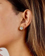 Golden Halo Studs