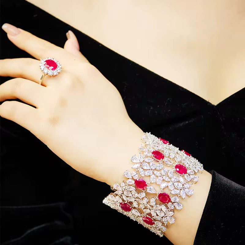 Sanguina - Bracelet & Ring
