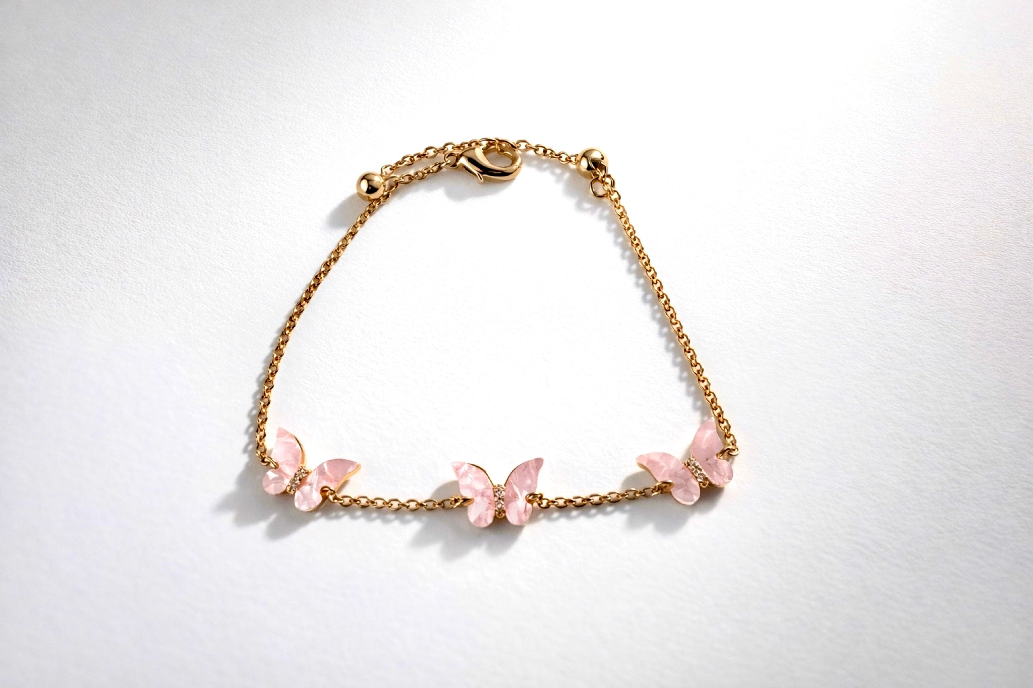 Blush Butterfly Bracelet
