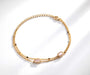 Golden Blush Layers Bracelet