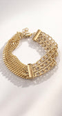 Golden Layers Bracelet
