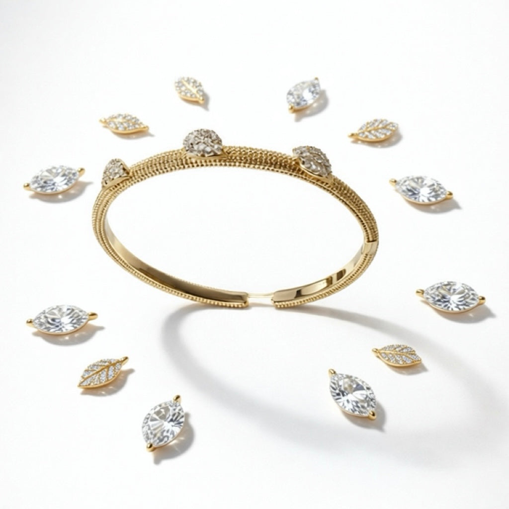 Palmolova - Bangle & Ring