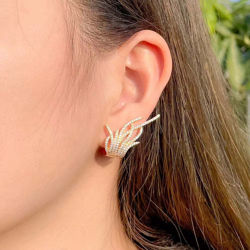 Flame Inspired Earrings